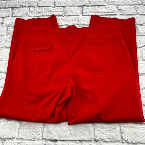 LA MODE Vintage Pleated Golf Pants Men's Size 40 Red Chicago Blackhawks - Picture 11 of 11